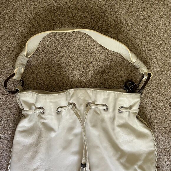 Juicy Coture limited collectors edition white leather shoulder bag - Picture 3 of 15